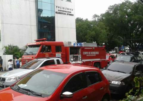 Fogo em hospital de Manaus