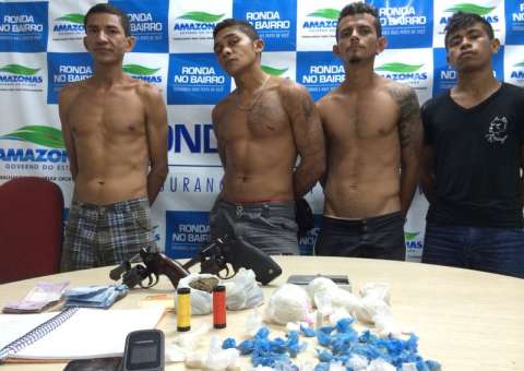 Força - Tarefa da SSP prende quatro suspeitos de tráfico no Vale do Sinai