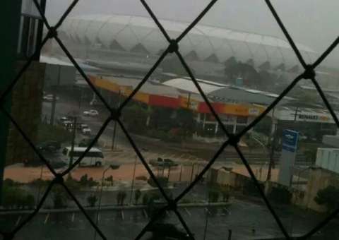 Djalma Batista alagada