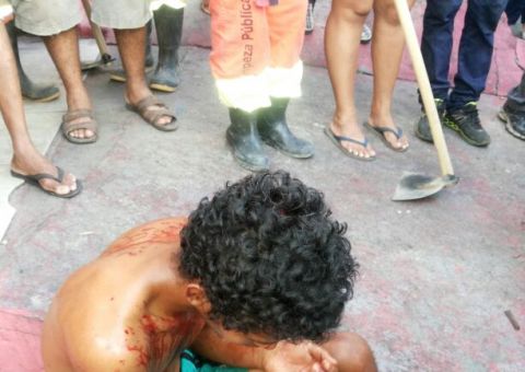 Moradores do Alvorada tentam linchar ladrão