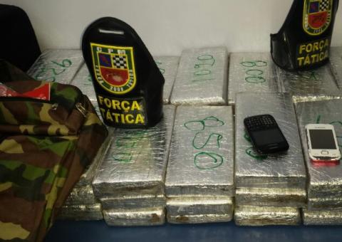 Tabletes de maconha são encontrados na Zona Sul de Manaus