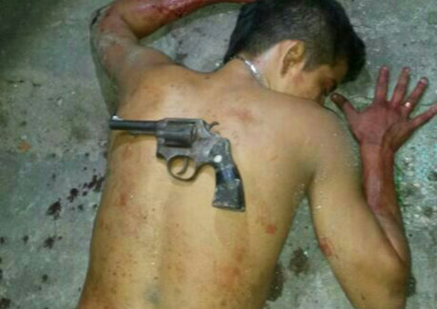 Playboy atira na polícia no Lírio do Vale e se dá mal