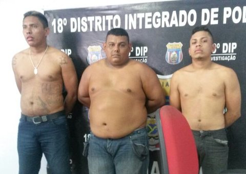 Trio é preso roubando na antiga Expoagro