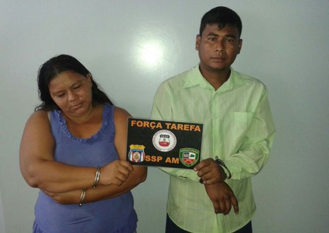  Casal "bagulho" é detido por policiais da Força-Tarefa da SSP
