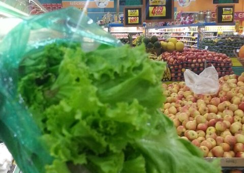 Lesma é encontrada nos alfaces de supermercado em Manaus