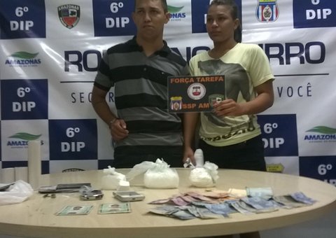 Casal é preso envolvido no tráfico para comprar uma cama de R$ 8 mil