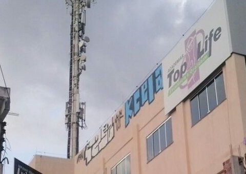 Pichadores são pegos no flagra em prédio próximo ao T3