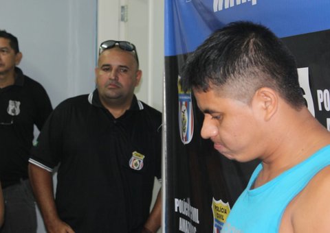 Pistoleiro  é preso  após tentar fuga em barco