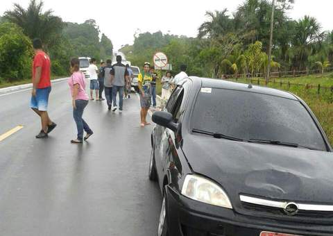 Chegando da escola criança é morta ao atravessar a BR-174
