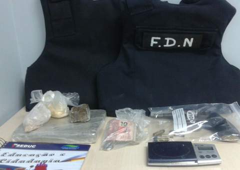 Traficantes da FDN agora usam coletes a prova de bala