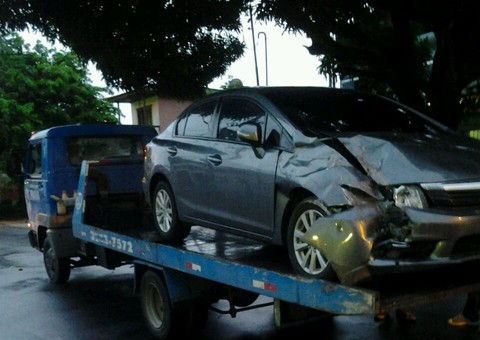 "Pega" termina em depósito de entulho