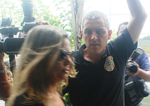 Marcelaine já está na cadeia. Veja fotos da prisão