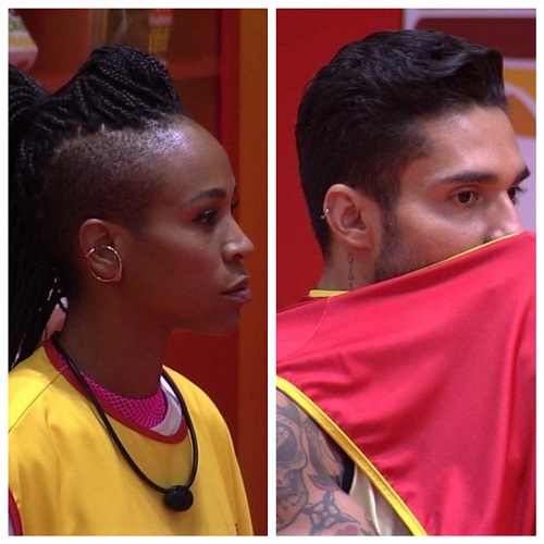 Karol Conká e Arcrebiano são os primeiros eliminados da prova do líder