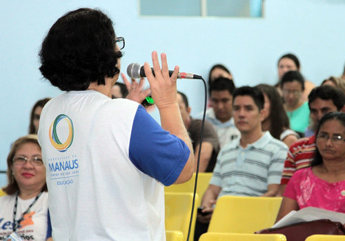Encontro reúne secretários e administrativos da rede municipal 