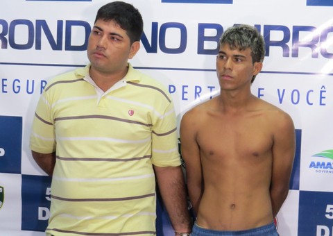 Polícia Civil autua prisão em flagrante de dupla por roubo na Zona Oeste