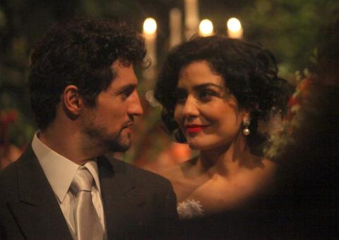  Letícia Sabatella se casa com Fernando Alves Pinto em São Paulo