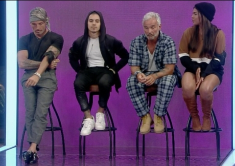 A Fazenda: Juliano, Biel, Mateus e Tays estão na roça