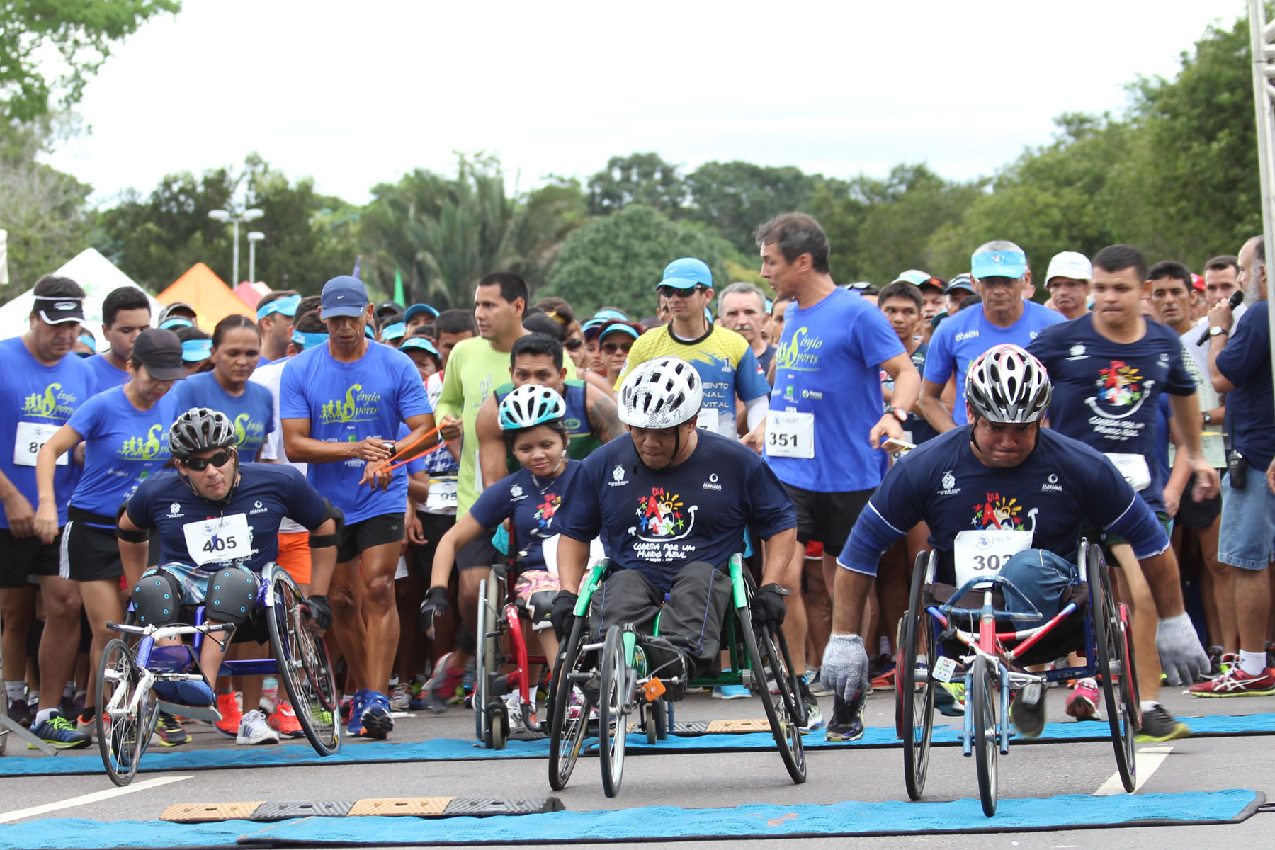 Corrida por um Mundo Azul marca o encerramento da Semana do Autismo