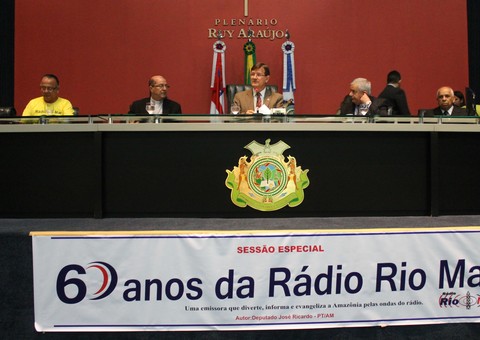 Rádio Rio Mar é homenageada na Aleam pelos 60 anos de atuação no Amazonas