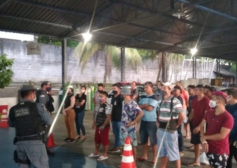 Mais de 20 comerciantes são detidos por descumprir decreto em Manaus