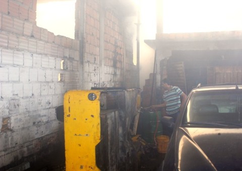 Incêndio acontece próximo a abrigo de hansenianos