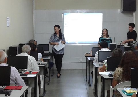 SSP-AM inicia nova turma de informática para idosos