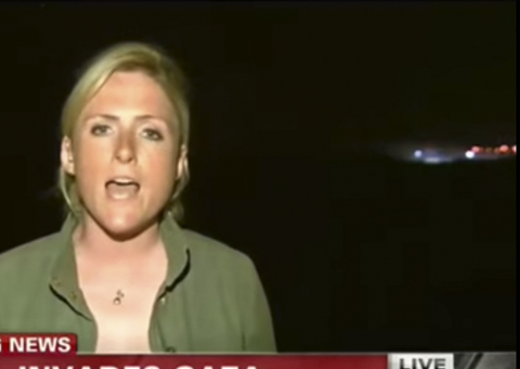 Israelenses montam camarote para assistir Gaza ser bombardeada