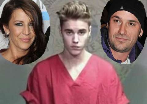 Pai de Justin Bieber estava presente no racha e mãe deu remédio tarja preta