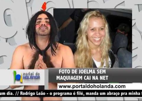 Índio cara de pau invade TV e critica Joelma e Chimbinha