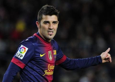 David Villa acerta com Atlético de Madri