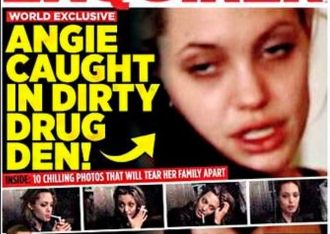 Passado com drogas de Angelina Jolie vem à tona