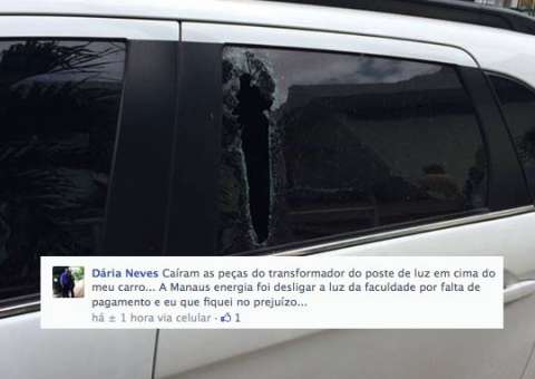 UFAM não paga a conta e tem energia elétrica cortada. Professora quase é presa