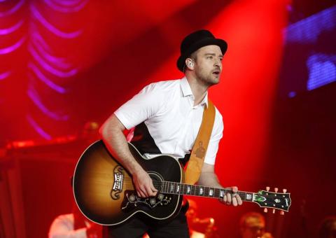 Justin Timberlake apostou no acústico