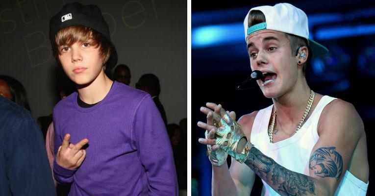 LISTA: Veja o antes e depois dos famosos