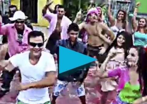 "LANÇAMENTO": Família de Jutaí faz clipe inspirado do Gangnam Style