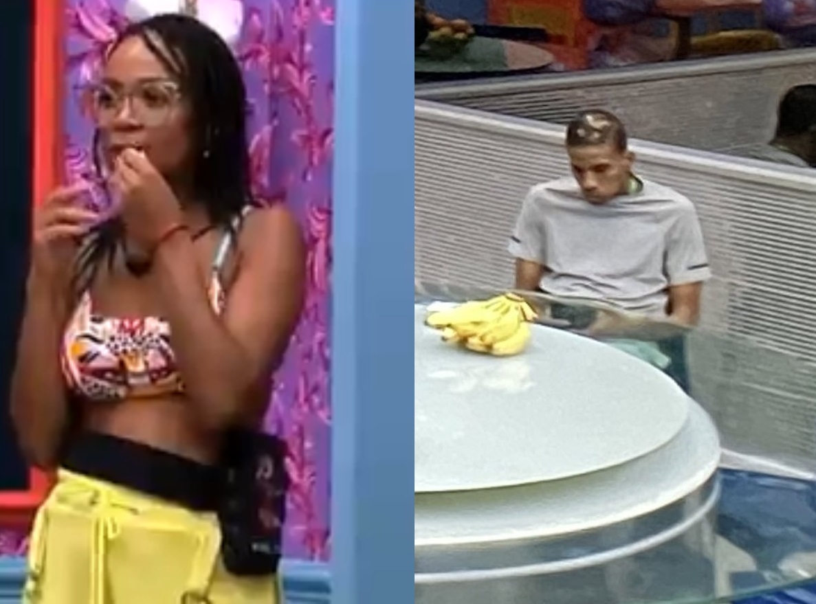 BBB21: Karol Conká exclui Lucas no almoço e zomba de religião do brother