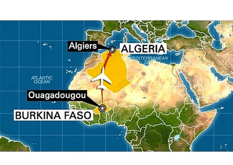 Avião cai na África com 116 pessoas