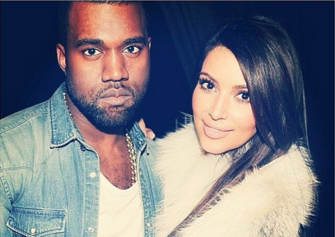 Kim Kardashian e Kanye West se casam na Itália