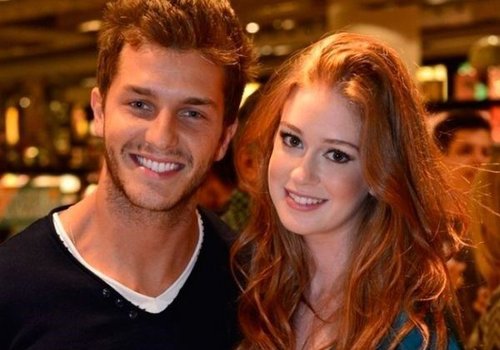 Marina Ruy Barbosa esconde mãe de paparazzo
