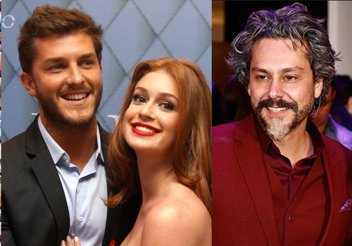 Marina Ruy Barbosa nega clima tenso entre Alexandre Nero e Klebber Toledo