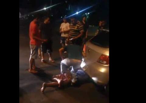 Confira no vídeo: Ladrão apanha ao tentar roubo na Djalma