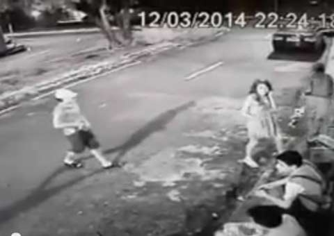 Vídeo mostra assaltante atirando em vítima no Dom Pedro