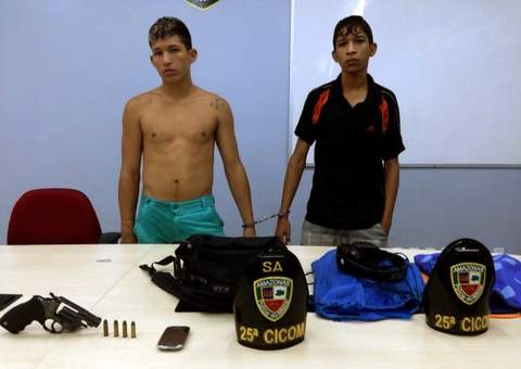 Dupla é presa por tentativa de homicídio e roubo no Bairro Zumbi