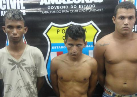 Trio que invadiu mercadinho e matou comerciante é preso