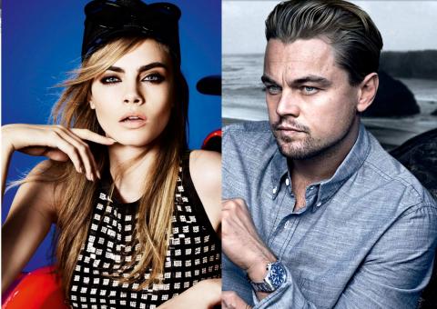  Leonardo DiCaprio leva "toco" de modelo em festa de "O Grande Gatsby"