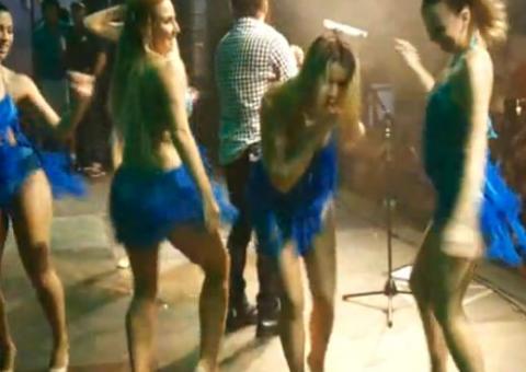 Bailarinas do cantor Leonardo fazem dancinha que soa como gozação aos amazonenses