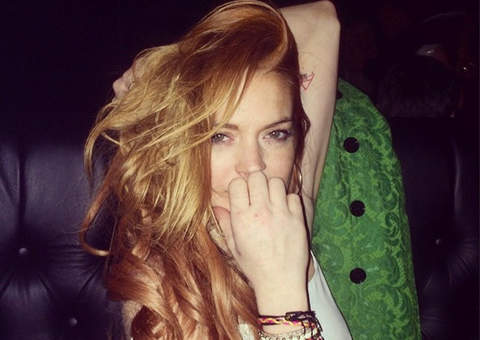 Lindsay Lohan apaga post em que dizia apoiar Aécio Neves