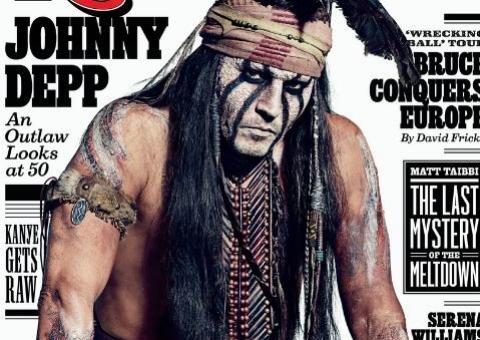 Johnny Depp posa caracterizado de personagem do seu novo filme e fala sobre aposentadoria