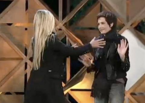 Lu Schievano é eliminada e rejeita abraço de Aryane