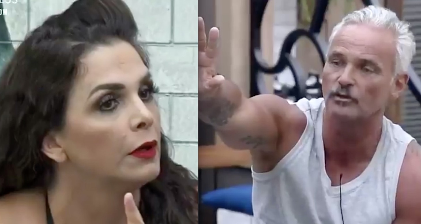 Mateus e Luiza Ambiel batem boca durante prova em 'A Fazenda'
